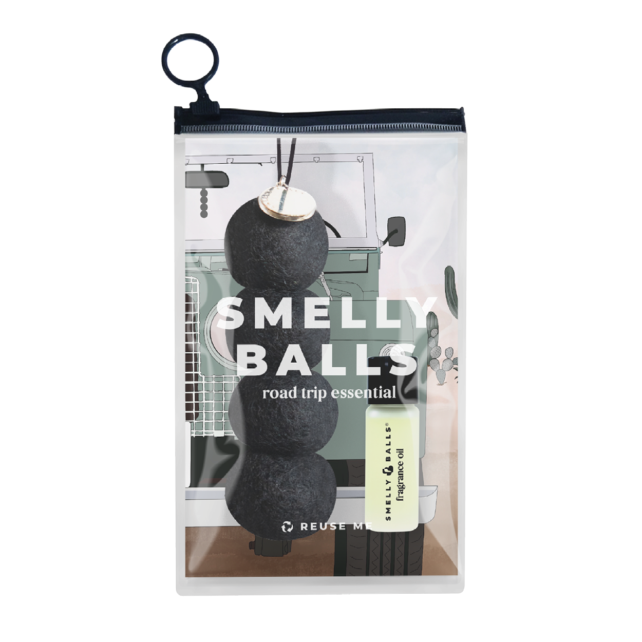 Black Car Air Freshener With Masculine Fragrance