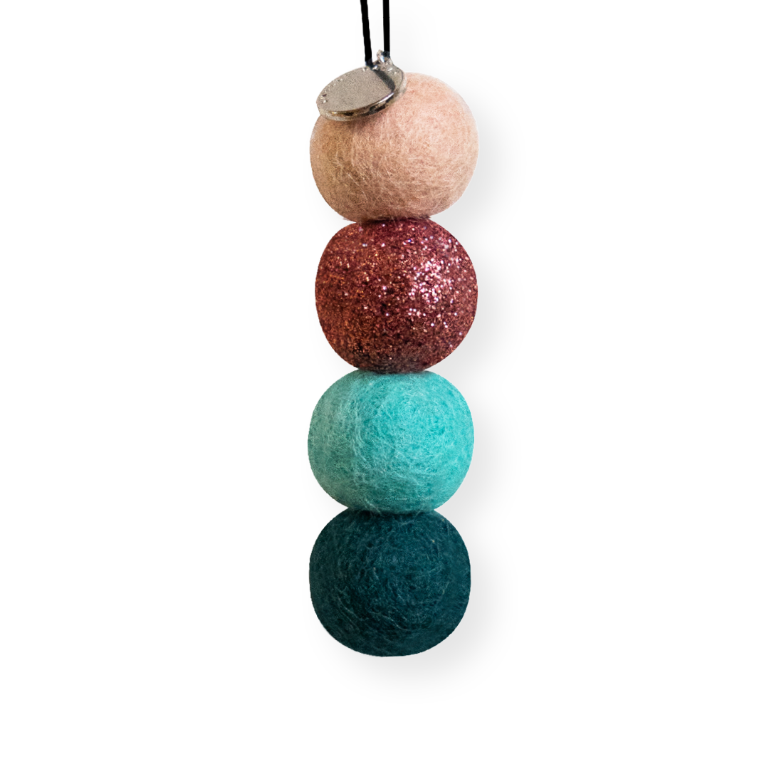 Pink Salt Glitter Smelly Balls Set