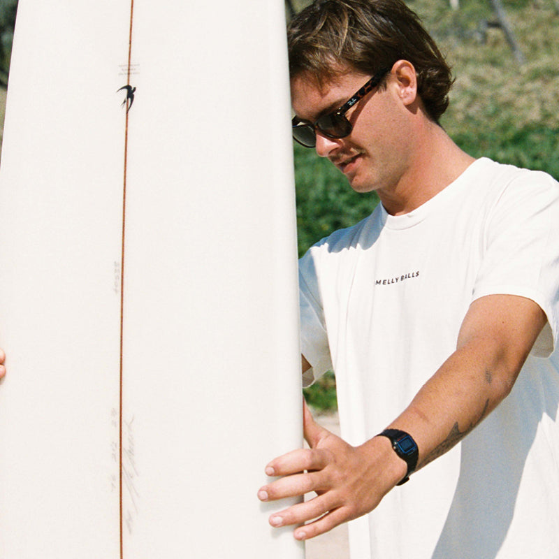 Unisex Basic Tee - Salty White