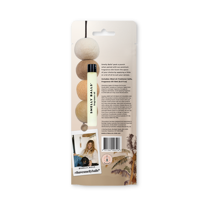 Balmy Home Smelly Balls With Coconut + Lime Fragrance