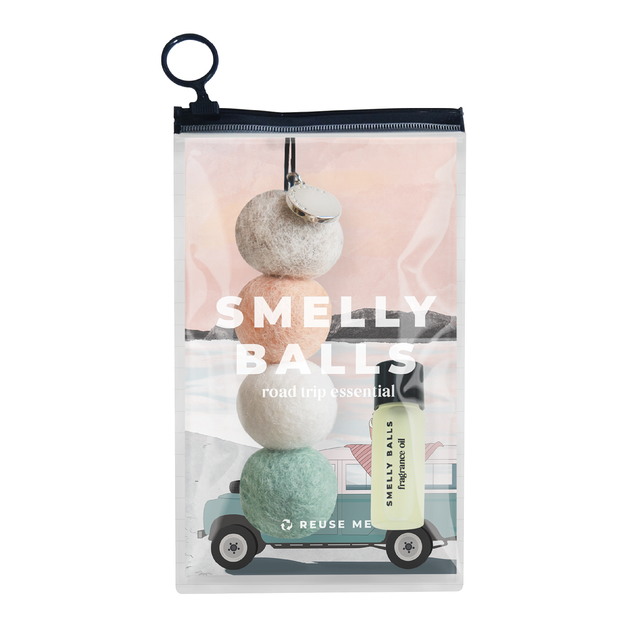Seapink Smelly Balls With Sweet Pea Fragrance