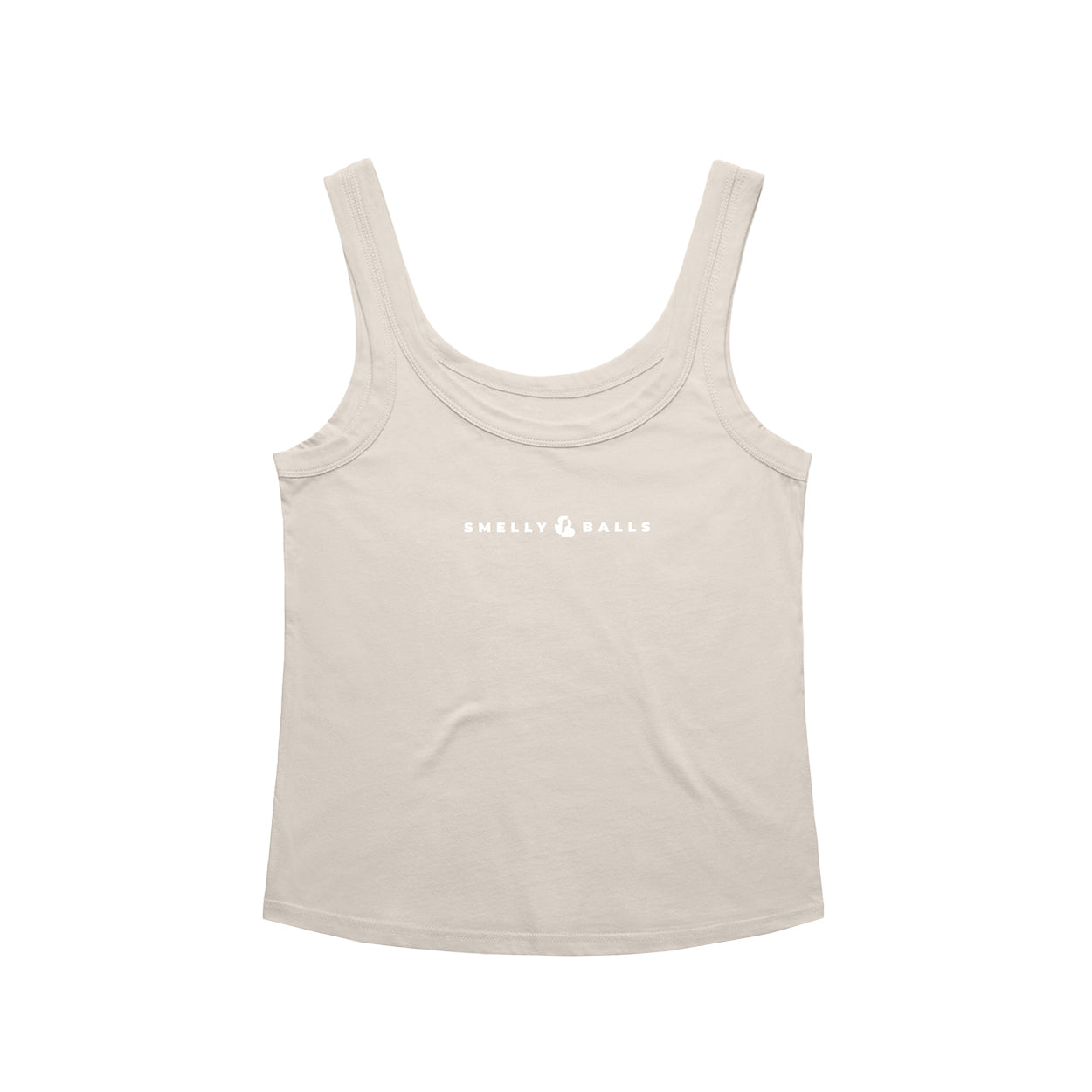 Women's Basic Singlet - White