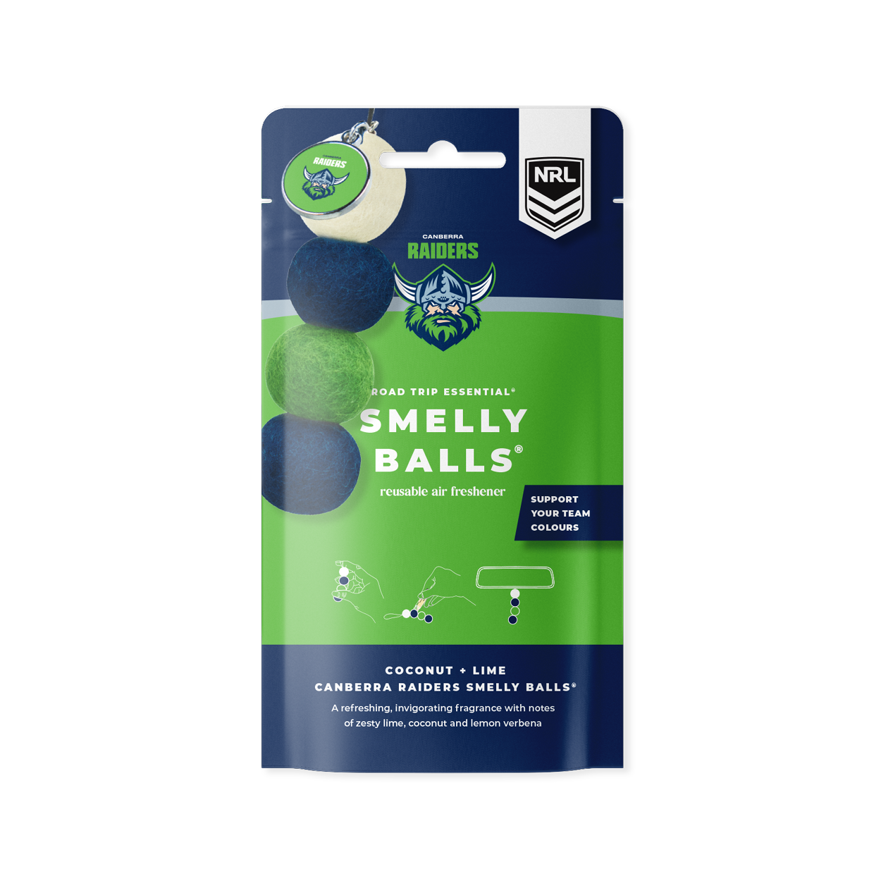 Canberra Raiders Smelly Balls Set