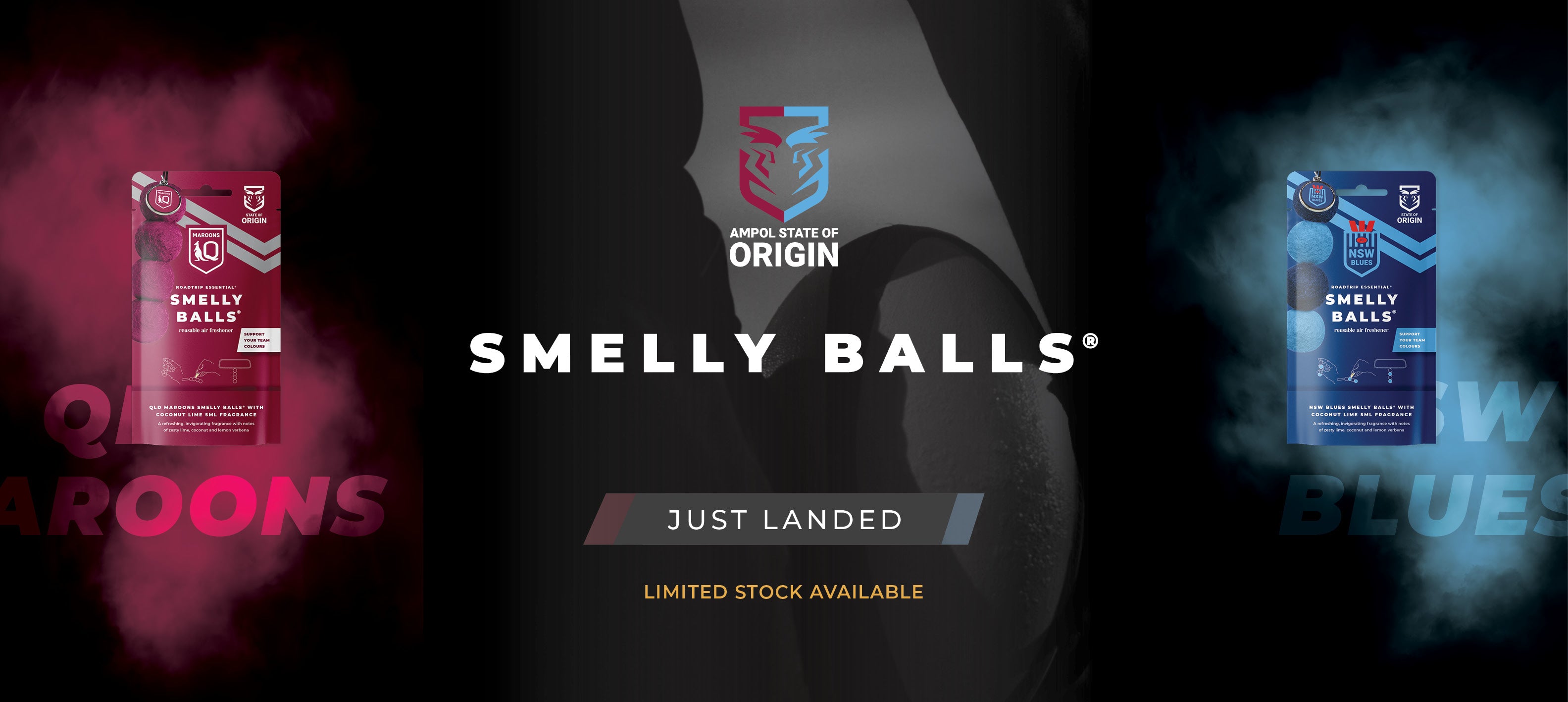 Smelly Balls NRL State of Origin Launch