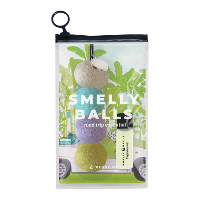 Tropical Smelly Balls Reusable Air Freshener with Brazilian Fragrance
